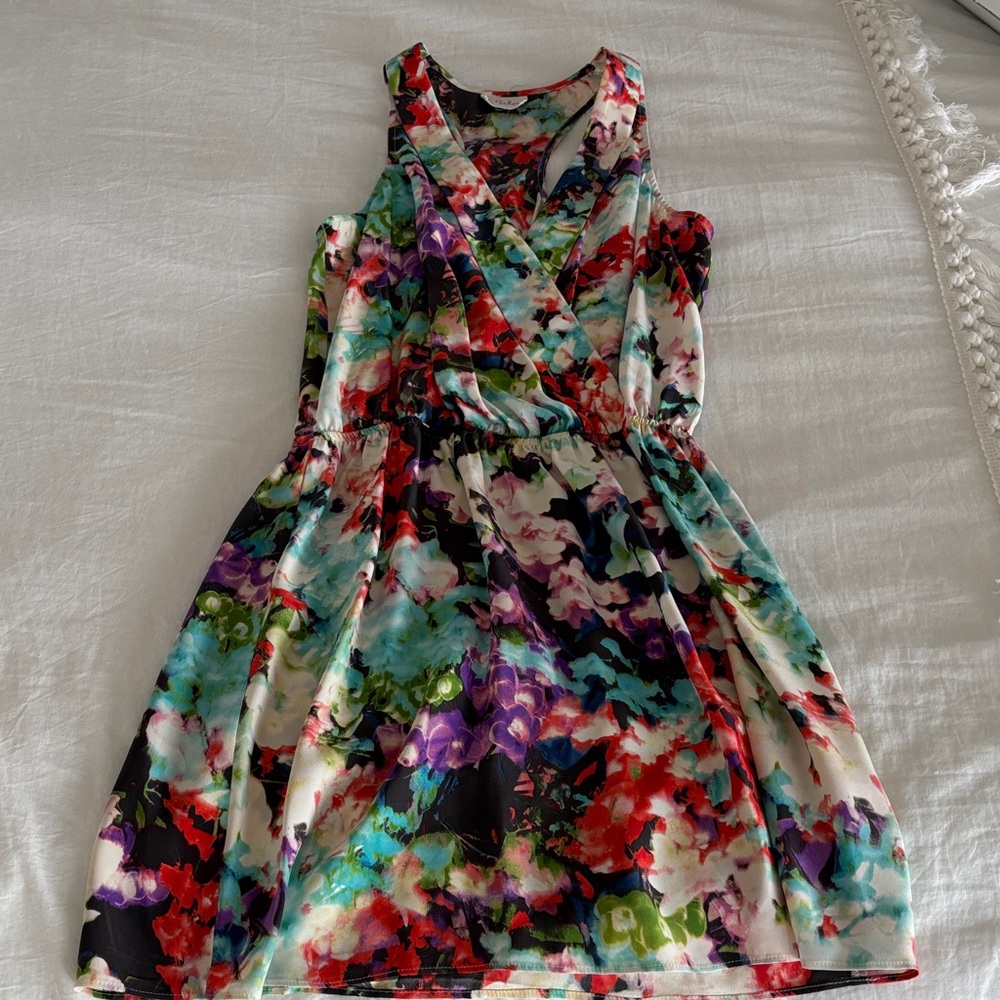 Parker Vibrant Multicolor Dress